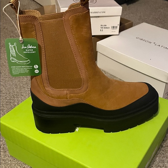 Sam Edelman Shoes - Sam Edelman Brown and Black Winter Boots